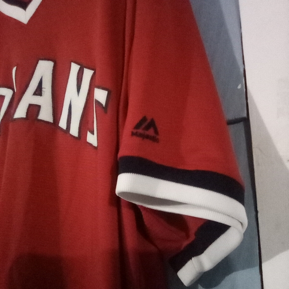 ⚾Cleveland Indians Cooperstown Collection Jersey, XL⚾ - Picture 3 of 6